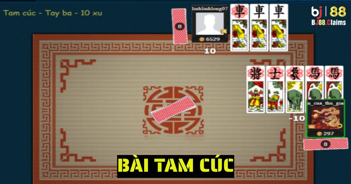 Bài Tam Cúc: Luật Chơi Cơ Bản Của Bài Tam Cúc Trên BJ88 1 bai tam cuc 4